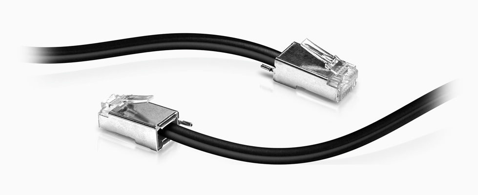 Connettori rj45 ubiquiti per cavo di rete ethernet ftp: tc-con